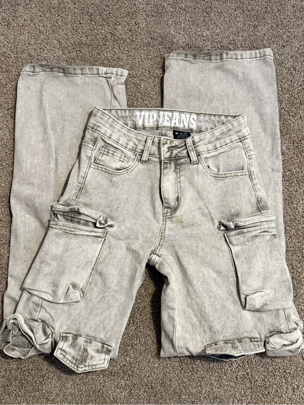 VIP Jeans Cargo Denim Jeans